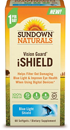 Sundown Naturals Vision Guard Ishield Softgels, 60 Count