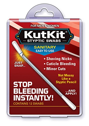 Kutkit Sanitary Styptic Swabs 12 Each