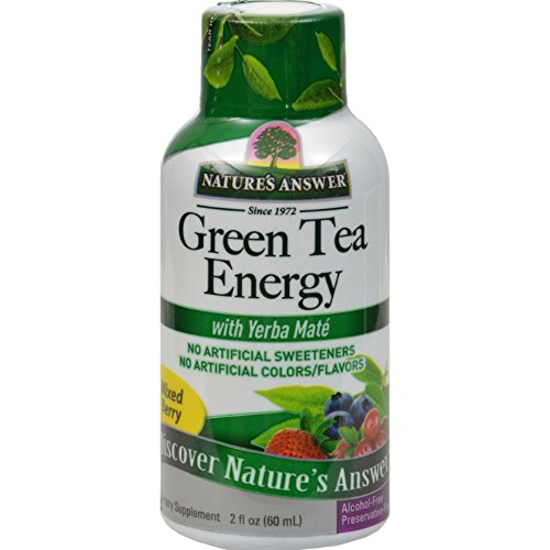 Nature's Answer Green Tea Energy Display Center Case, 12 Count