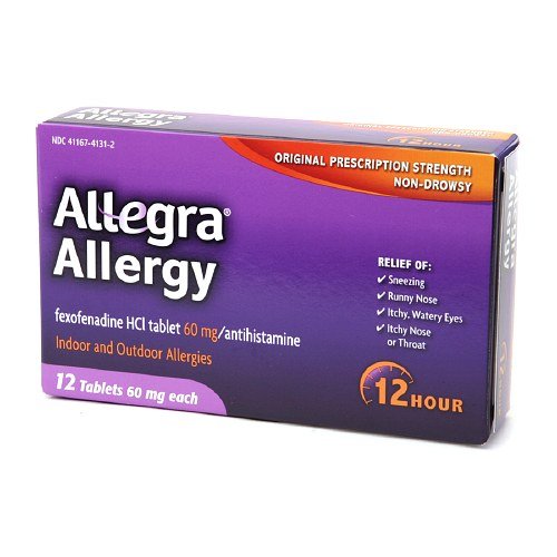 Allegra Allergy Tablets 12 Hour 12 ea