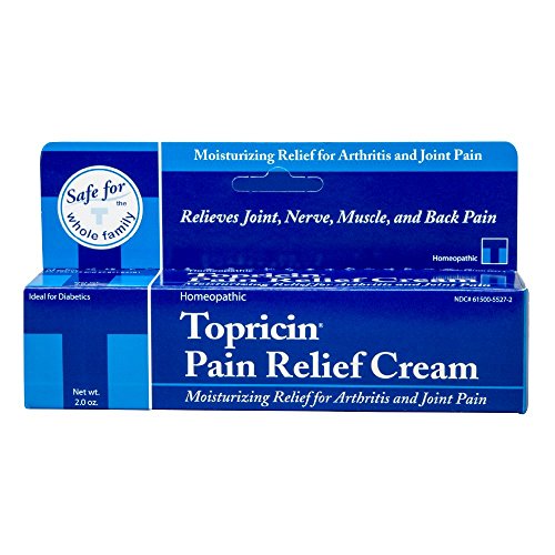 Topricin Pain Relief Therapy Cream (2 oz) Fast Acting Pain Relieving Rub