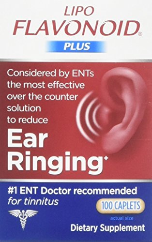 Lipo-Flavonoid Plus Dietary Supplement Ear Health, 100 Caplets