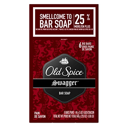 Old Spice Red Zone Swagger Scent Men's Soap Bar - 5 Oz Ea, 6 Count