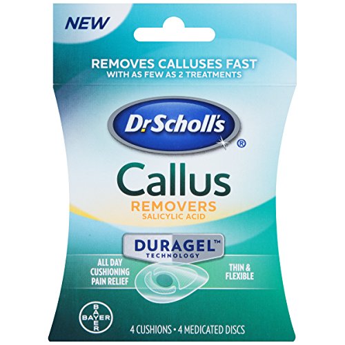 Dr Scholl's Duragel Callus Removers, 4 Cushions and 4 Medicated Discs