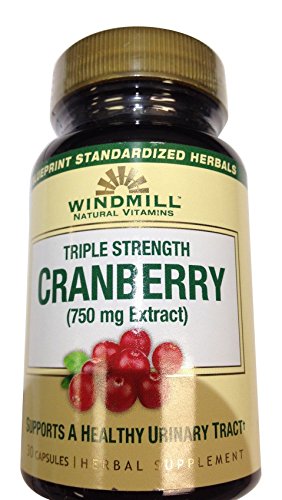 Vitamins Cranberry 750 Mg Caps 30's Windmill