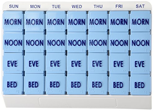 Large 7 Day Weekly Pill Organizer - Large 7 Day Weekly Pill Organizers - 70027PL70027PL