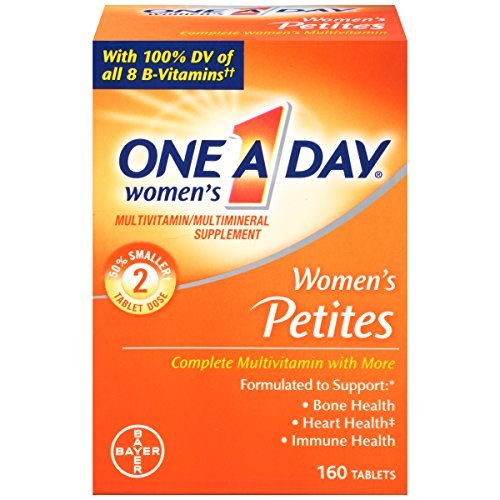 One-A-Day Women's Petites Complete Multivitamin, 160-Count - Buy Packs and SAVE