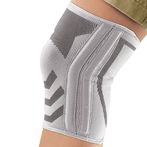 ACE Compressed Knee Brace with Side Stabilizers, Medium, America's Most Trusted Brand of Braces and Supports, Money Back Satisfaction Guarantee