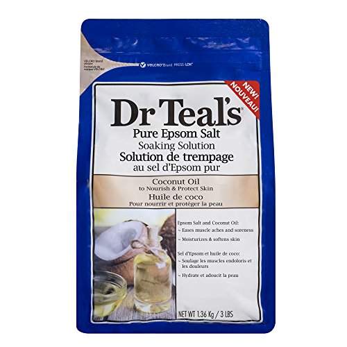 Dr Teals Mineral Soak Bath Salts Gift Set Featuring, 3 lb.