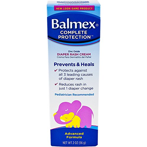 Balmex Zinc Oxide Diaper Rash Cream 2 oz