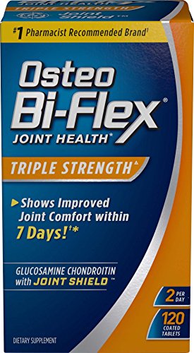 Osteo Bi-Flex Triple Strength Coated Tablets (20), Joint Health* Supplements with Glucosamine & Vitamin C, Gluten Free