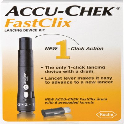 5905864666160EA - ACCU-CHEK FastClix Lancing Device Kit