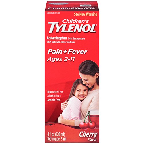 Tylenol Children's Pain Reliever Syrup, Cherry Blast, 4 0z