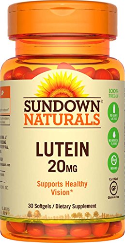 Sundown Naturals® Lutein 20 mg, 30 Softgels