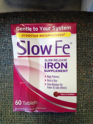 SLOW FE Iron Supplement 60 Tablets