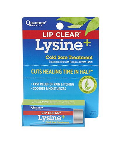 Quantum Health 01674 Lip Clear Lysine+ 0.25 Oz