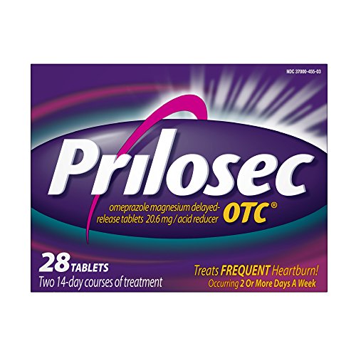 Prilosec OTC Heartburn Medicine, 28 Ct (Old Version)