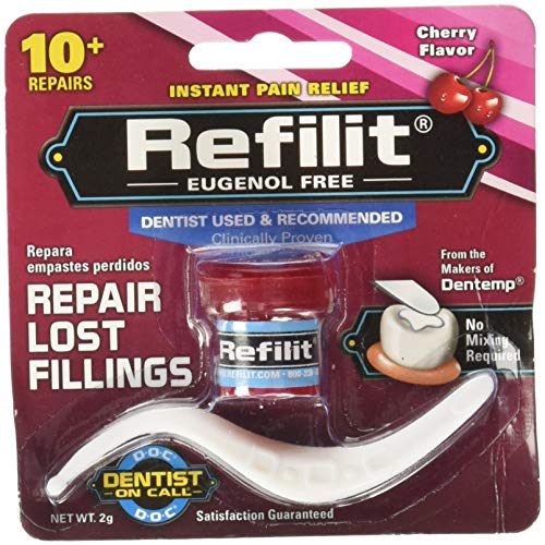 Refilit Maximum Strength Filling Material, Cherry Flavor