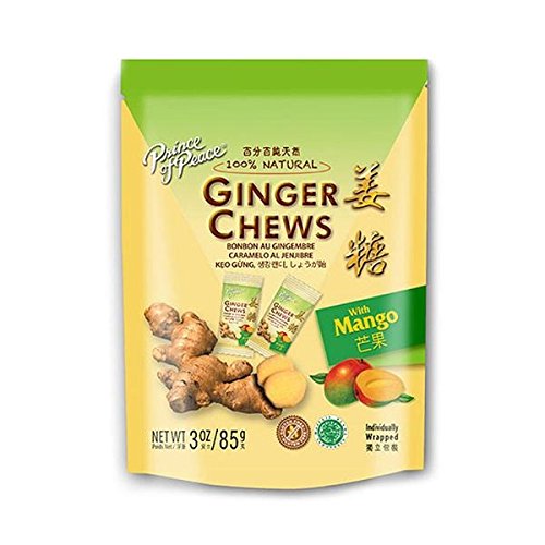 Ginger Chews with Mango Prince Of Peace 3 oz Bag