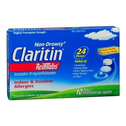 CLARITIN 24 Hour Allergy RediTabs 10 TB - Buy Packs and SAVE