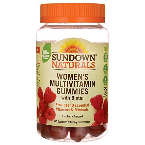 Sundown Naturals Women's Multivitamin with Biotin Gluten-Free Gummies - 60 count