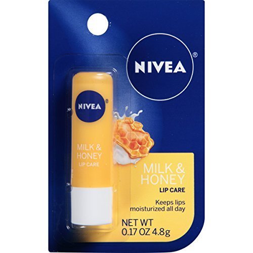 Nivea A Kiss of Milk and Honey Soothing Lip Care - 0.17 Oz Image May Vary