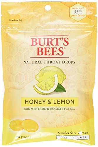 Burt's Bees Burt's Bees Natural Throat Drops Honey and Lemon - 20 Drops, 20 Count