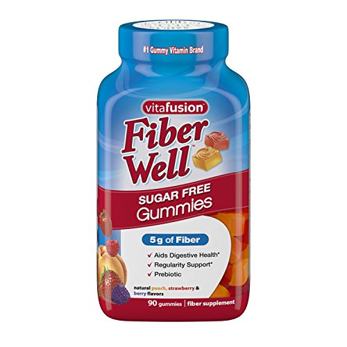 Vitafusion Fiber Well Gummies, 90 Count (Packaging May Vary)