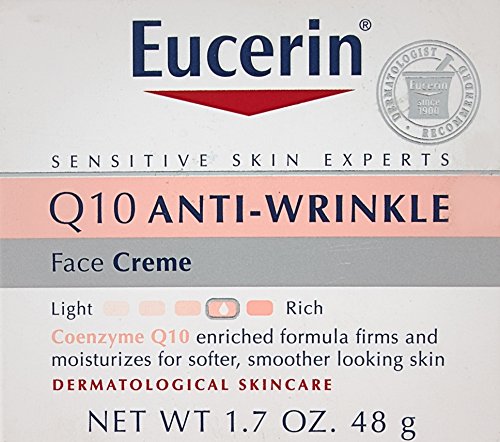 Eucerin Sensitive Skin Experts Q10 Anti-Wrinkle Face Creme 1.70 oz ( )