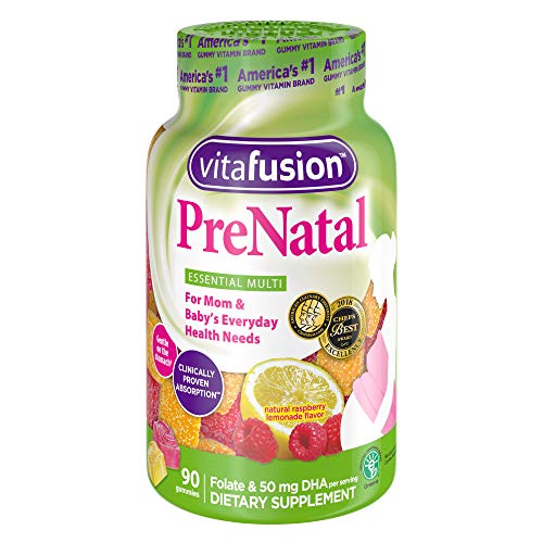 Vitafusion Prenatal, Gummy Vitamins, 90 Count (Packaging May Vary)