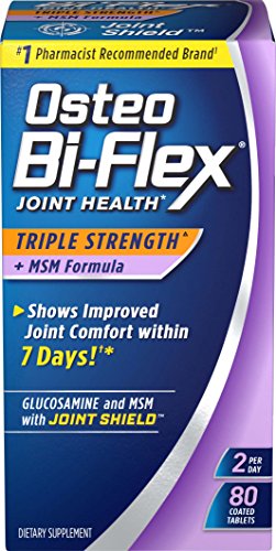 Osteo Bi-Flex® Triple Strength w/ MSM, 80 Coated Tablets