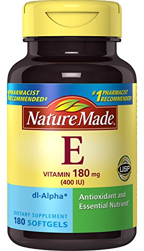 Nature Made Vitamin E 400IU, 180 Softgels