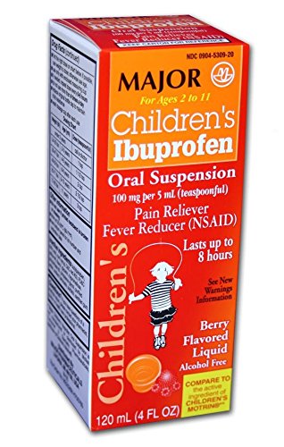 Children`s Ibuprofen Suspension, 100mg/5mL, Berry, 4oz