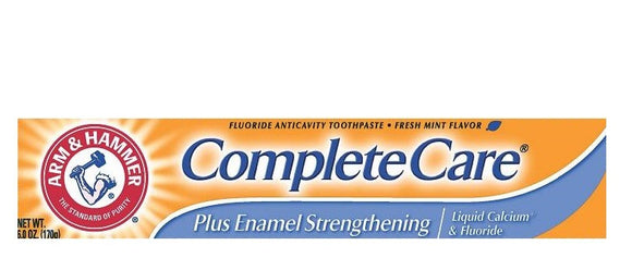 Arm & Hammer Complete Care Toothpaste, Enamel Strengthening, Size: 6 OZ