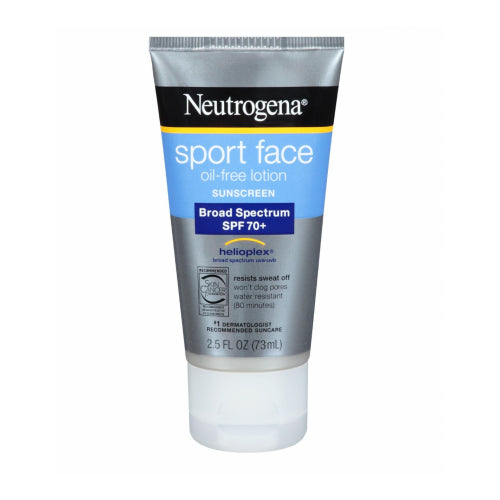 Neutrogena Sport Face Sunblock Lotion SPF 70+ 2.5 OZ