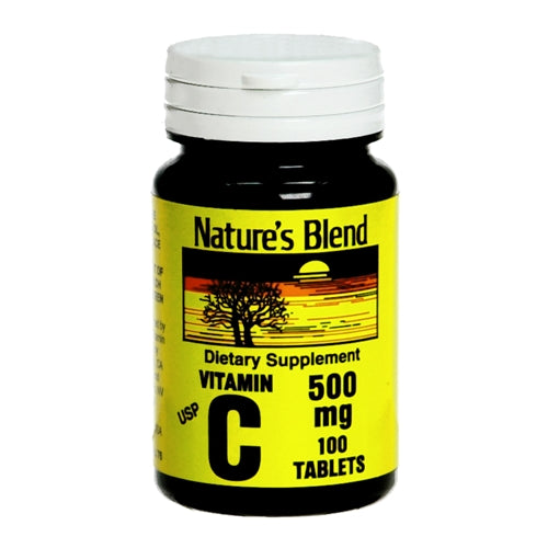 Nature's Blend Vitamin C 500 mg 100 Tablets