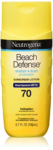 Neutrogena Beach Defense Sunscreen Lotion Broad Spectrum SPF 70, 6.7 Oz