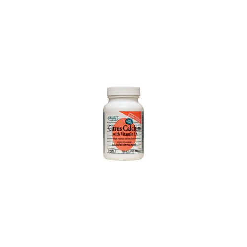 Citrus Calcium w/ Vitamin D 100 Tabs by RUGBY LABORATORIES