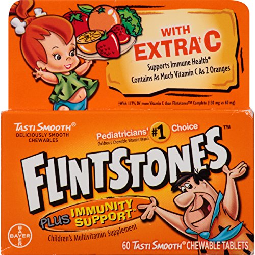 Flintstones Chewable Multivitamins plus Immunity Support, 60 Count