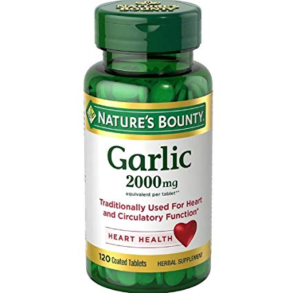 Nature's Bounty Garlic 2000mg, Tablets 120 ea