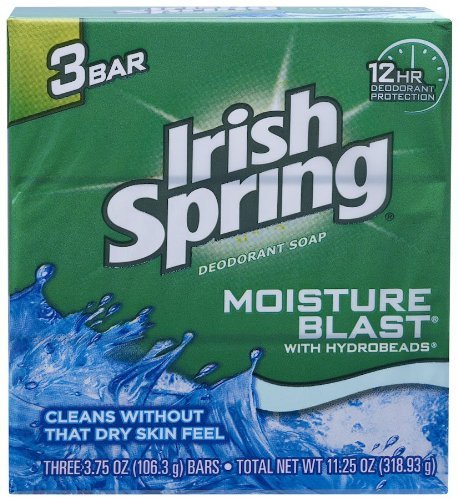 Irish Springs Moisture Blast 3 Pack