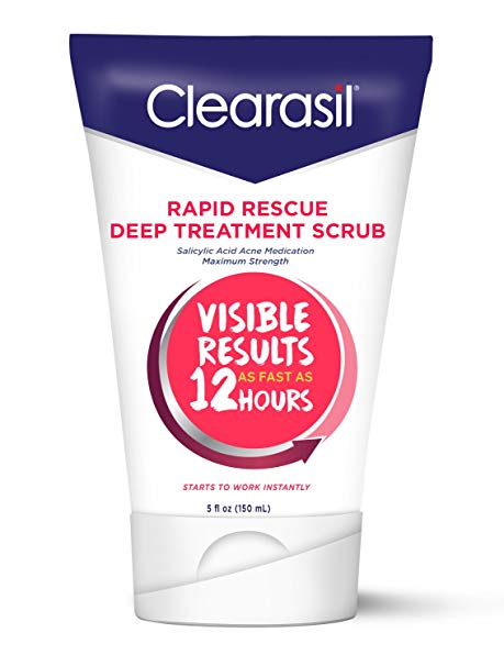 Clearasil Rapid Rescue Deept Treatment Scrub, 5 oz. (Packaging may vary)