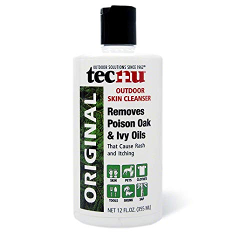 Tec Labs Tecnu Original Poison Oak & Ivy Outdoor Skin Cleanser - First Step in Poison Ivy Treatment - 12 Ounce