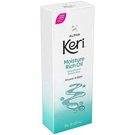 Kericure Keri Shower and Bath Oil, 8 Ounce