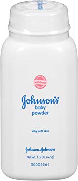 JOHNSON'S Baby Powder, Travel Size 1.50 oz