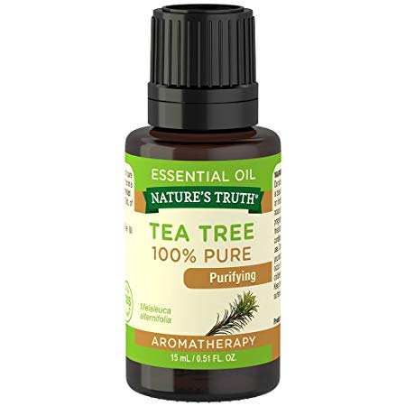 Nature's Truth Aromatherapy 100% Pure Essential Oil, Tea Tree, 0.51 Fluid Ounce