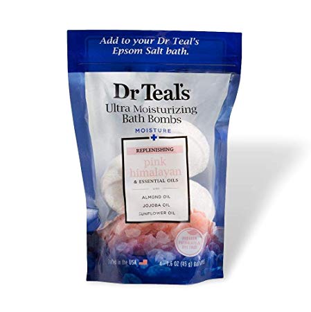 Dr. Teal's Pink Himalayan Moisture Bomb Bath Soaks 6.4oz,