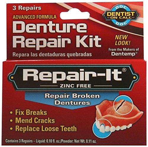 D.O.C. Repair-It Advanced Formula Denture Repair Kit 3 ea