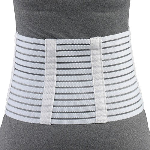 OTC Lumbosacral Support, 7-inch Lower Back, Lightweight Compression, Elastic, Medium