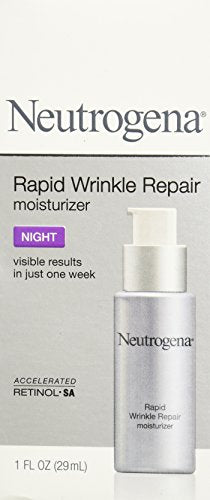 Neutrogena Rapid Wrinkle Repair Moisturizer Cream Night 1 OZ